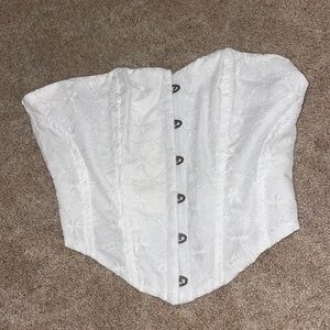 corset adjustable top